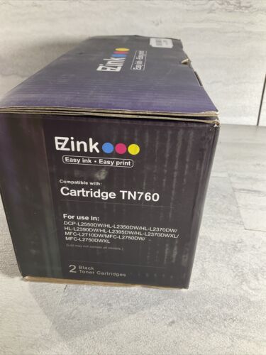 E-Z Ink TM with Chip Compatible Toner Cartridge Replacement for Brother TN760 (6922786308279)